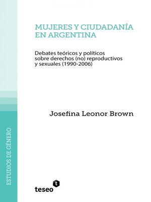 cover image of Mujeres y ciudadanía en Argentina